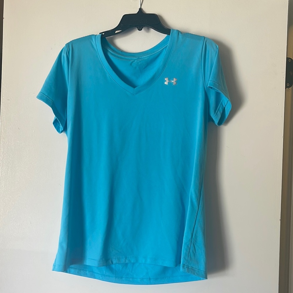 Blue tee